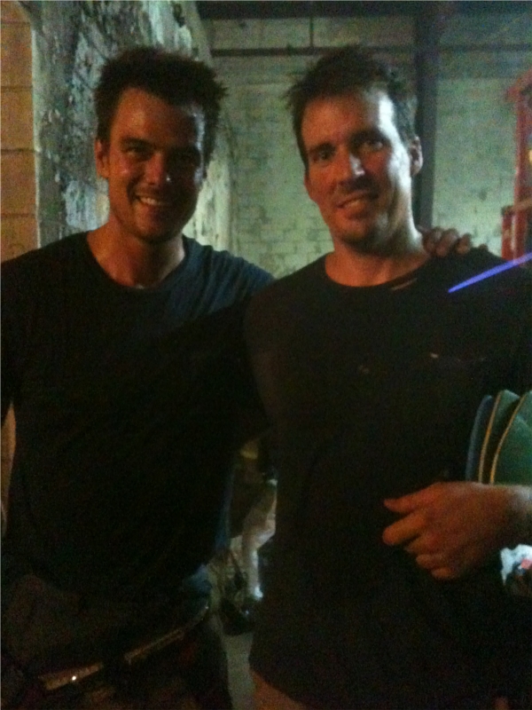 Doubling Josh Duhamel on Fire With Fire, 2011