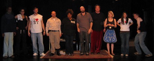 Cast and Crew of Shower Frown, off Broadway Play