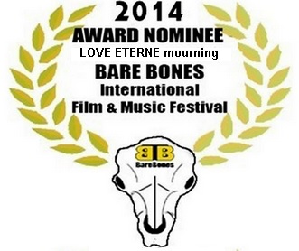 Nominee laurel for the Bare Bones International Film & Music Festival.