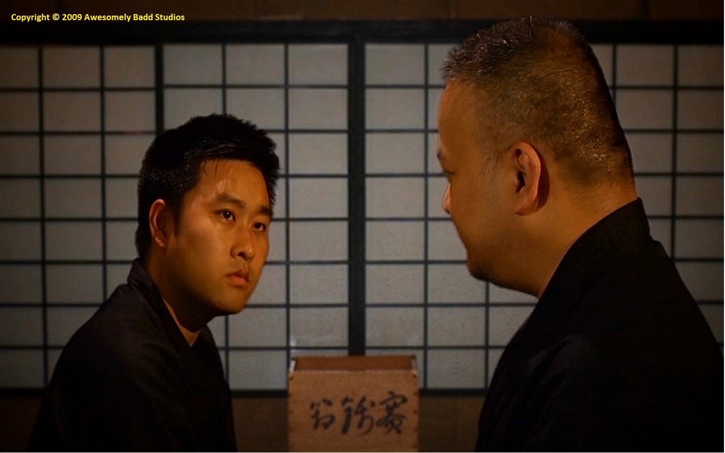 Still of Dan Choi and Joseph Villapaz in Teenage Pregnant Samurai.