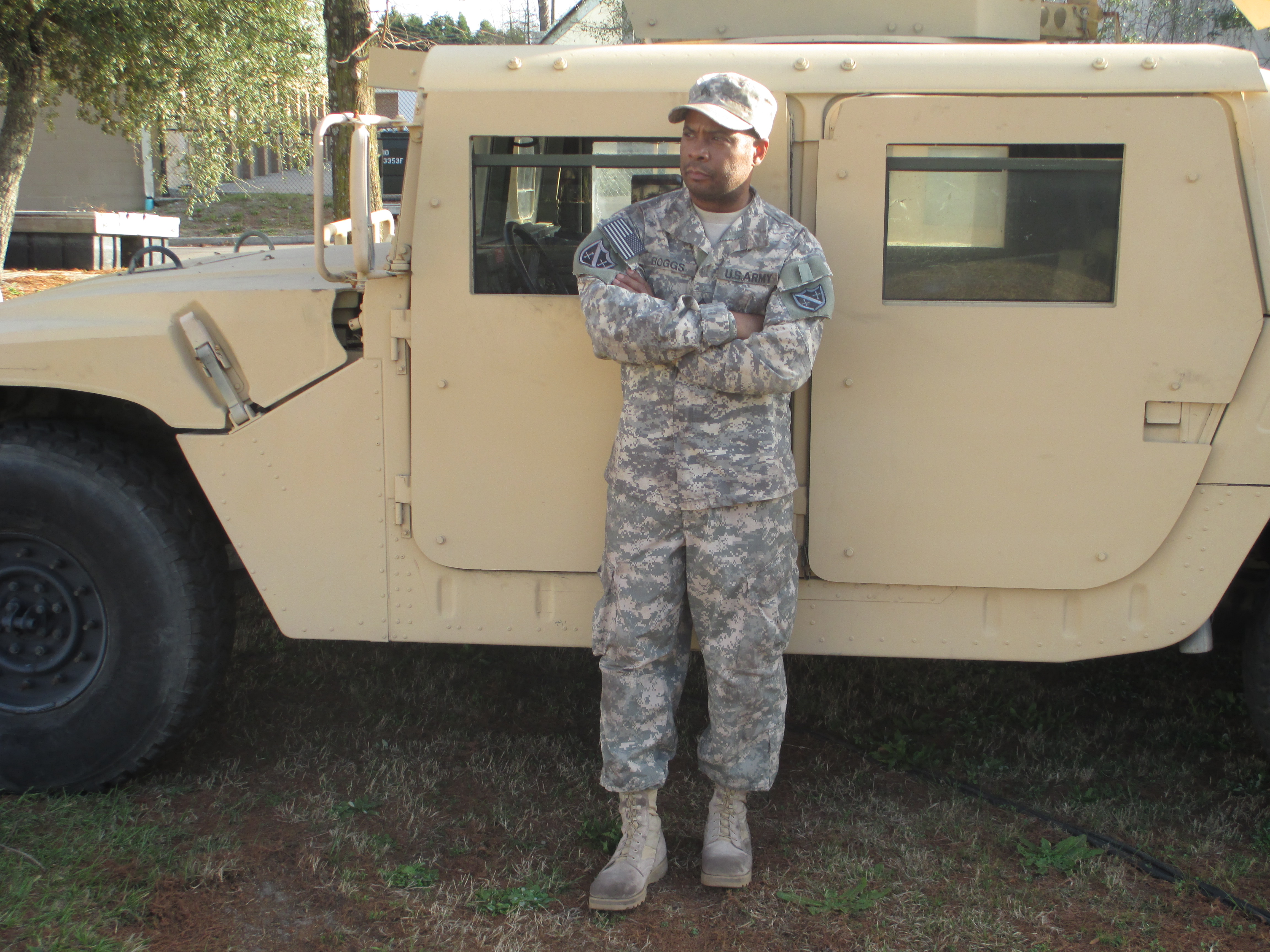 MikeRay as SGT. Boggs (ArmyWives)