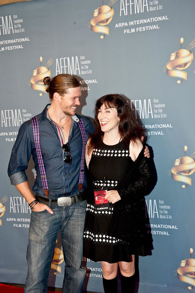 Scotty Dickert and Director Cindy Baer at the Arpa International Film Festival - Egyptian Theatre, Hollywood
