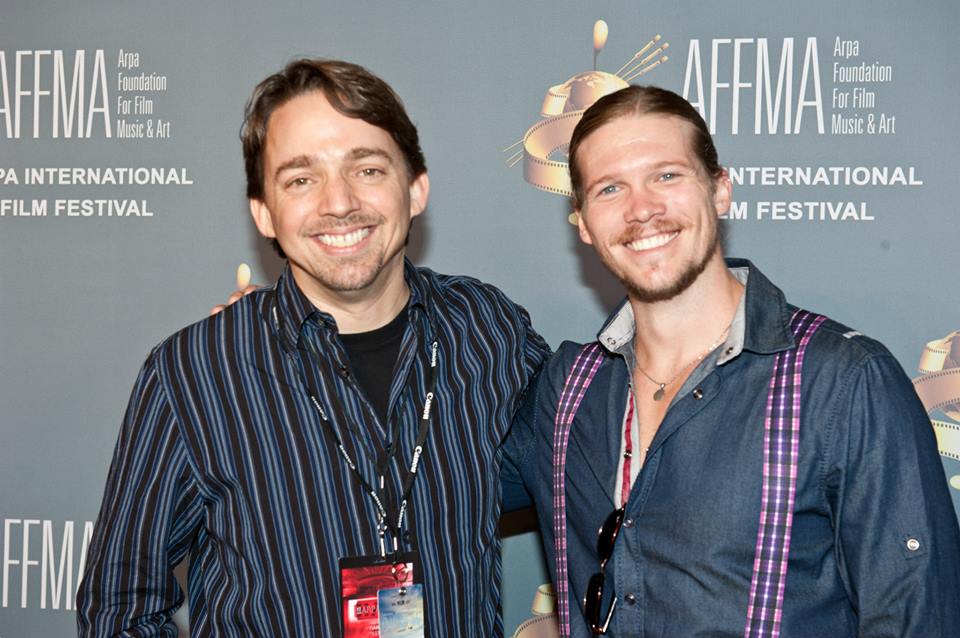 Cinematographer Matthew Irving and Scotty Dickert at the Arpa International Film Festival - Egyptian Theatre, Hollywood