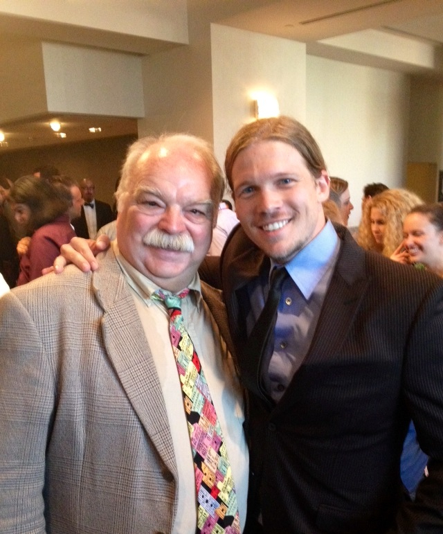 Richard Riehle and Scotty Dickert at the Dances With Films festival