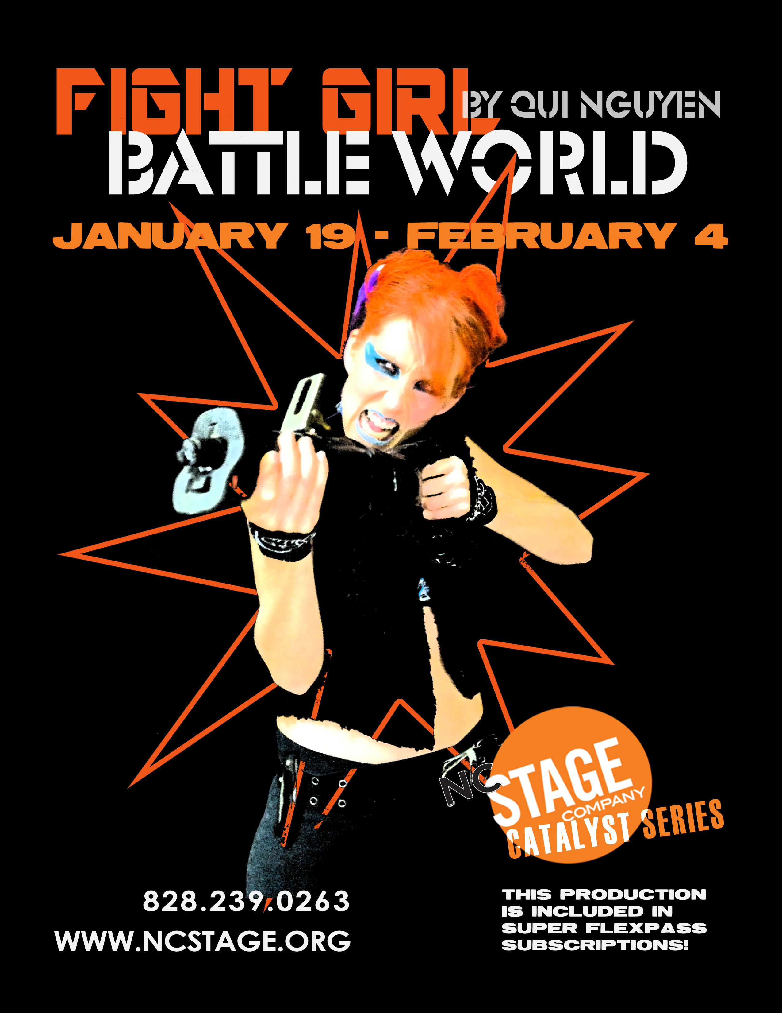 Fight Girl Battle World Poster.
