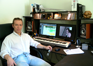 Loic in his studio