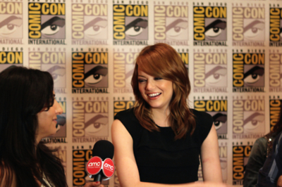 Amber Valdez- AMC Theatres host SAN DIEGO, CA 2011 Comic Convention with Emma Stone for 
