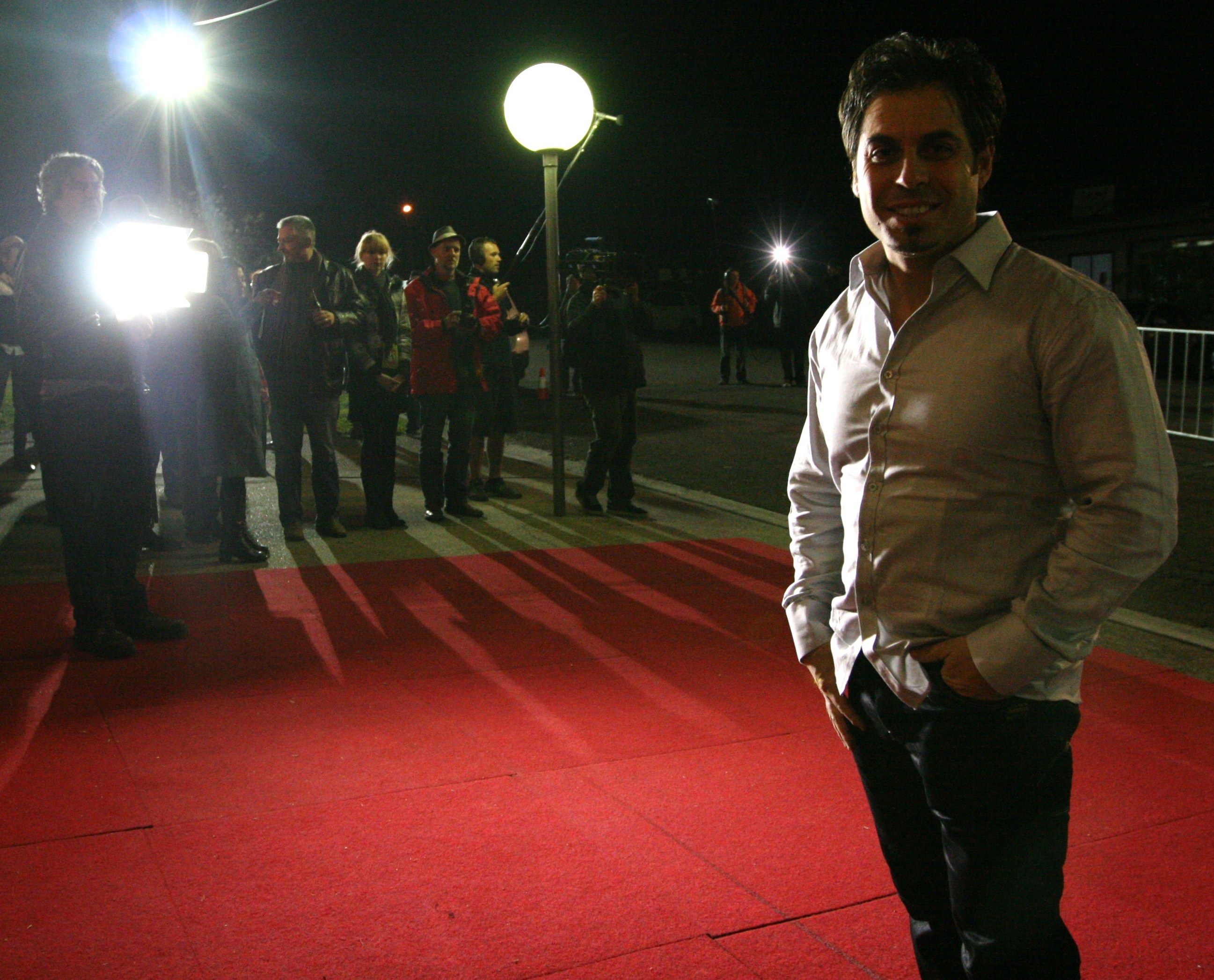 Bobey Taleb at the 2011 Dungog Film Festival for the Red Carpet Premiere of BADMOUTH on 27th May 2011.