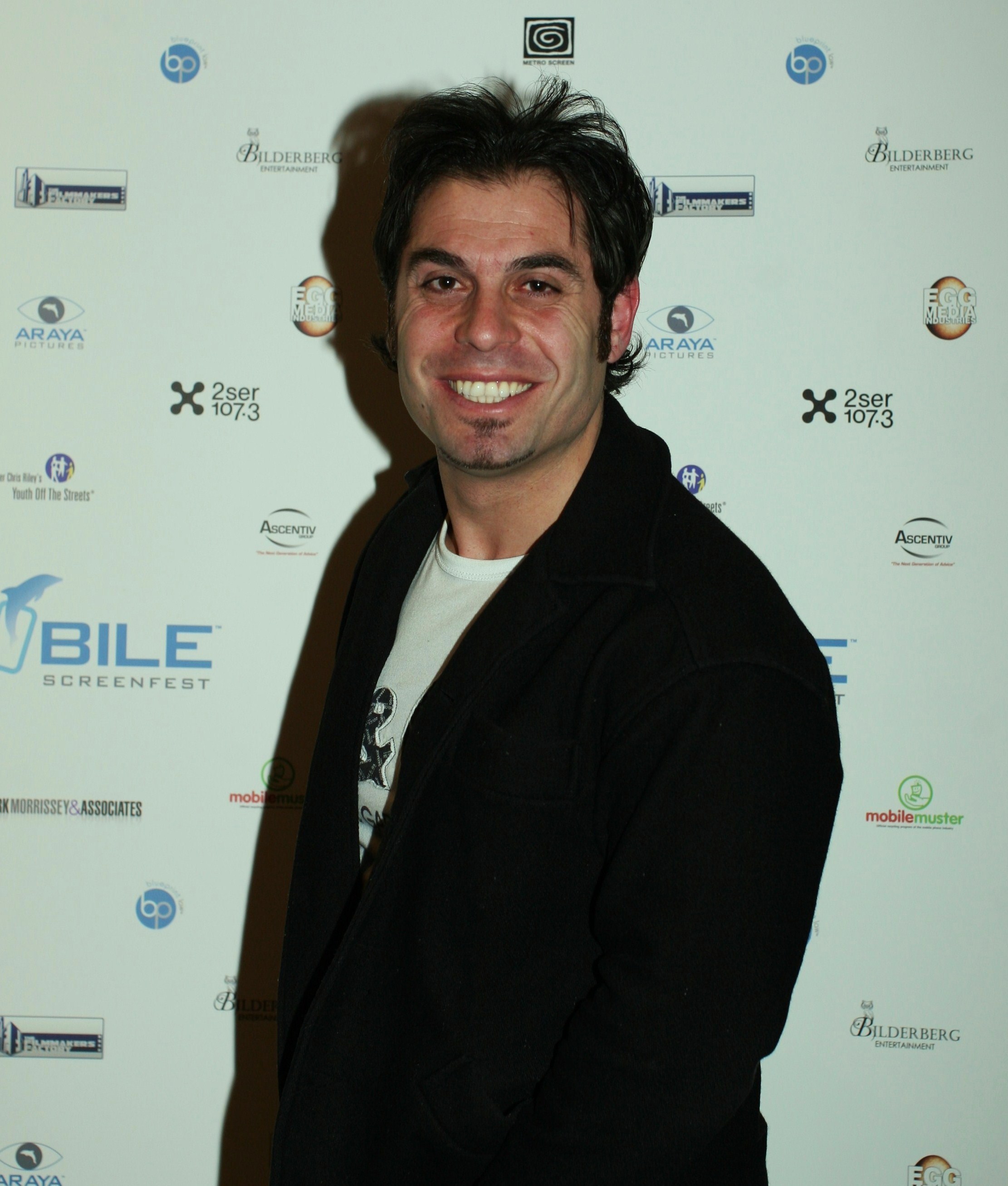 Bobey Taleb at the Australian Mobile Screenfest 2010, Sydney.