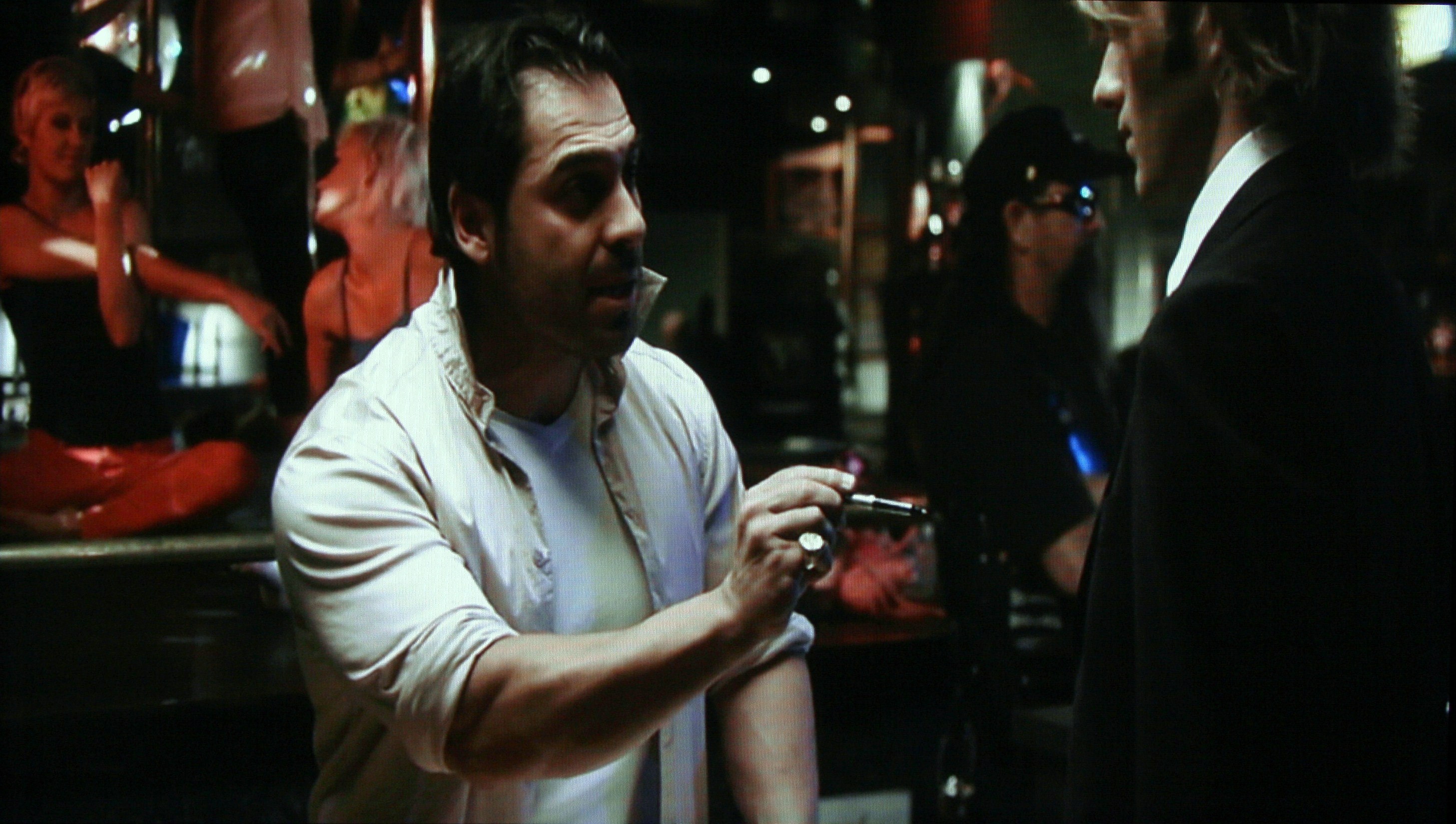 Screenshot of Bobey Taleb and Bart Bronson in the US Feature Film, Suing the Devil.