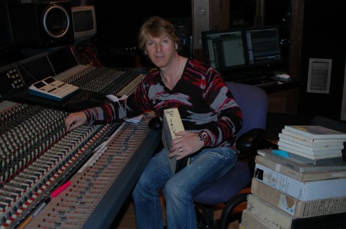 Michael Blakey in the Studio
