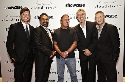 Cloudstreet cast at the Perth Premier.