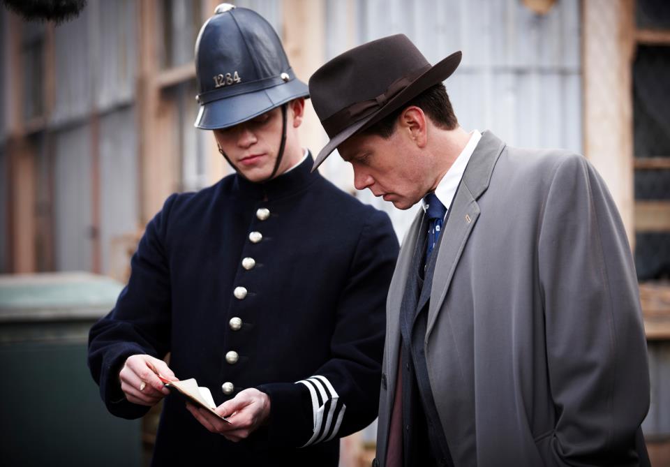 Hugo Johnstone-Burt and Nathan Page in Miss Fisher's Murder Mysteries as Jack Robinson and Hugh Collins.