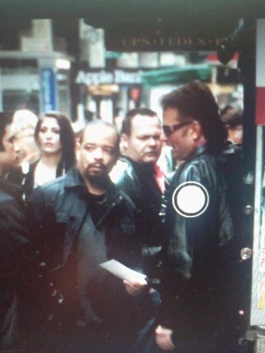 Portraynig Russian Gangster and confronting actor Ice-T in featured scene.