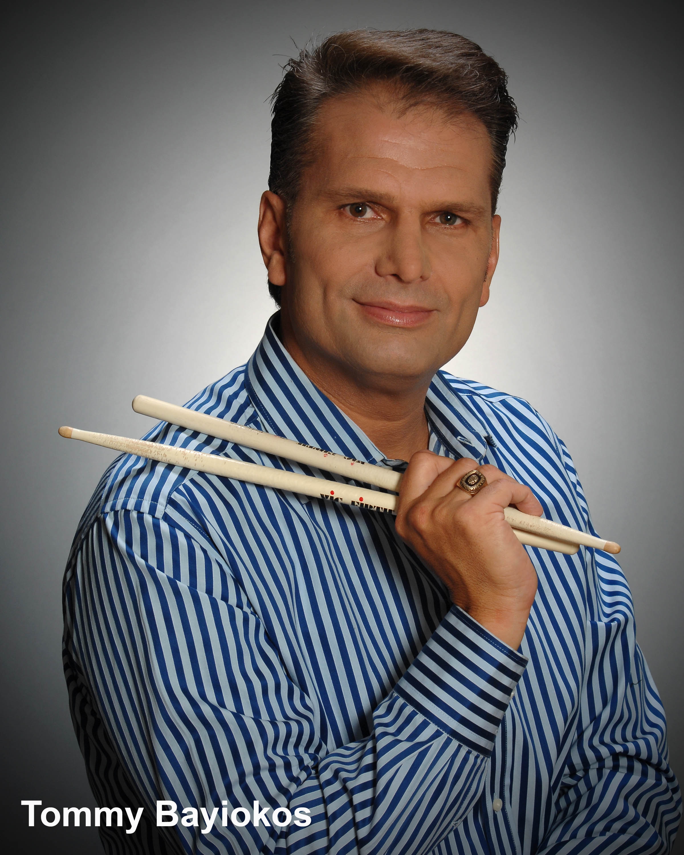 ~ A Different Drummer~ - Tommy Bayiokos with Buddy Rich White Sticks.