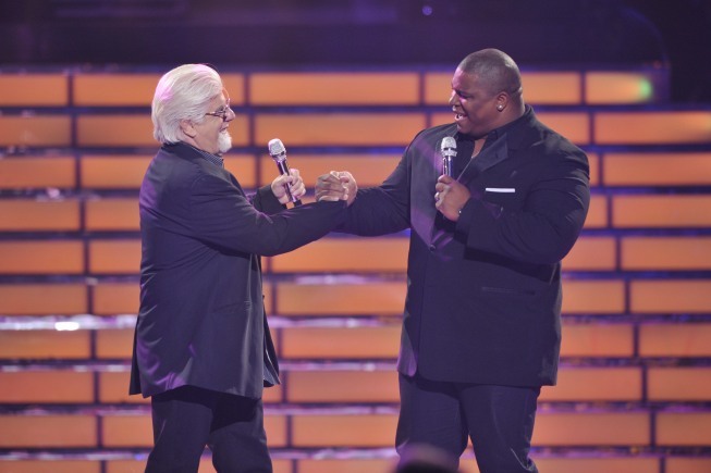Still of Michael McDonald and Michael Lynche in American Idol: The Search for a Superstar (2002)