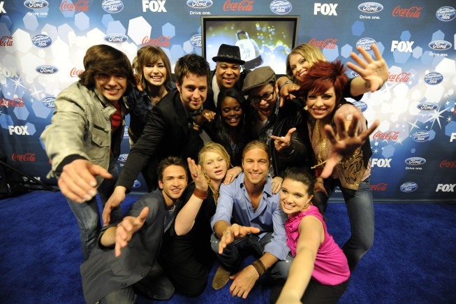 Still of Didi Benami, Crystal Bowersox, Michael Lynche, Siobhan Magnus, Paige Miles and Tim Urban in American Idol: The Search for a Superstar (2002)