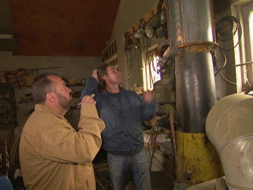 Still of Frank Fritz and Mike Wolfe in American Pickers (2010)