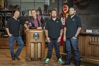Christopher Titus, Rick Harrison, Corey Harrison and Austin 'Chumlee' Russell in Pawnography (2014)