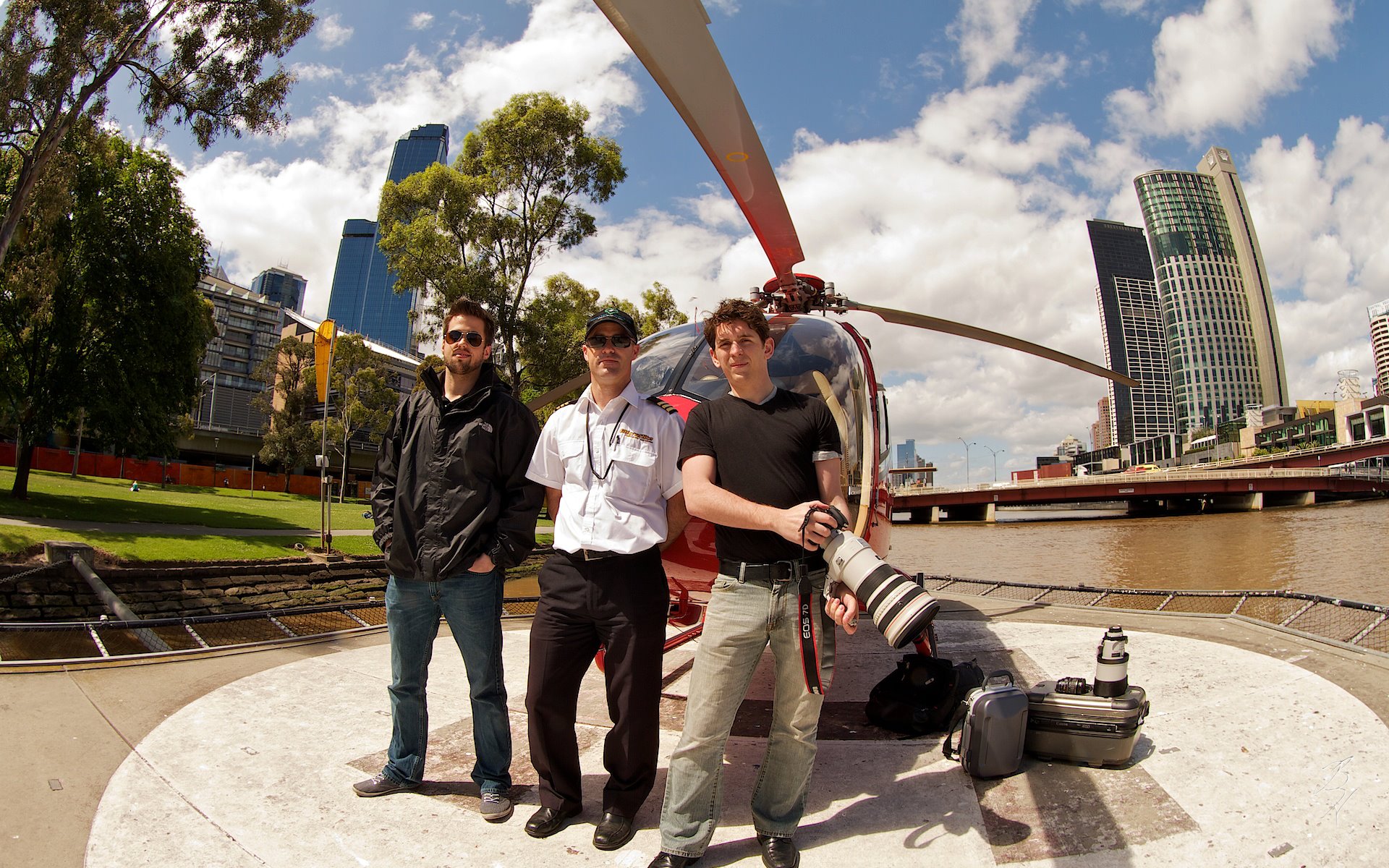 Brian Harstine Director Dolly Parton Live in Australia DVD ( Helicopter shoot )