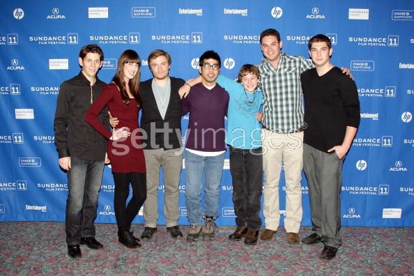 Brian Harstine Producer Jess+Moss @ Sundance 2011 with crew and cast