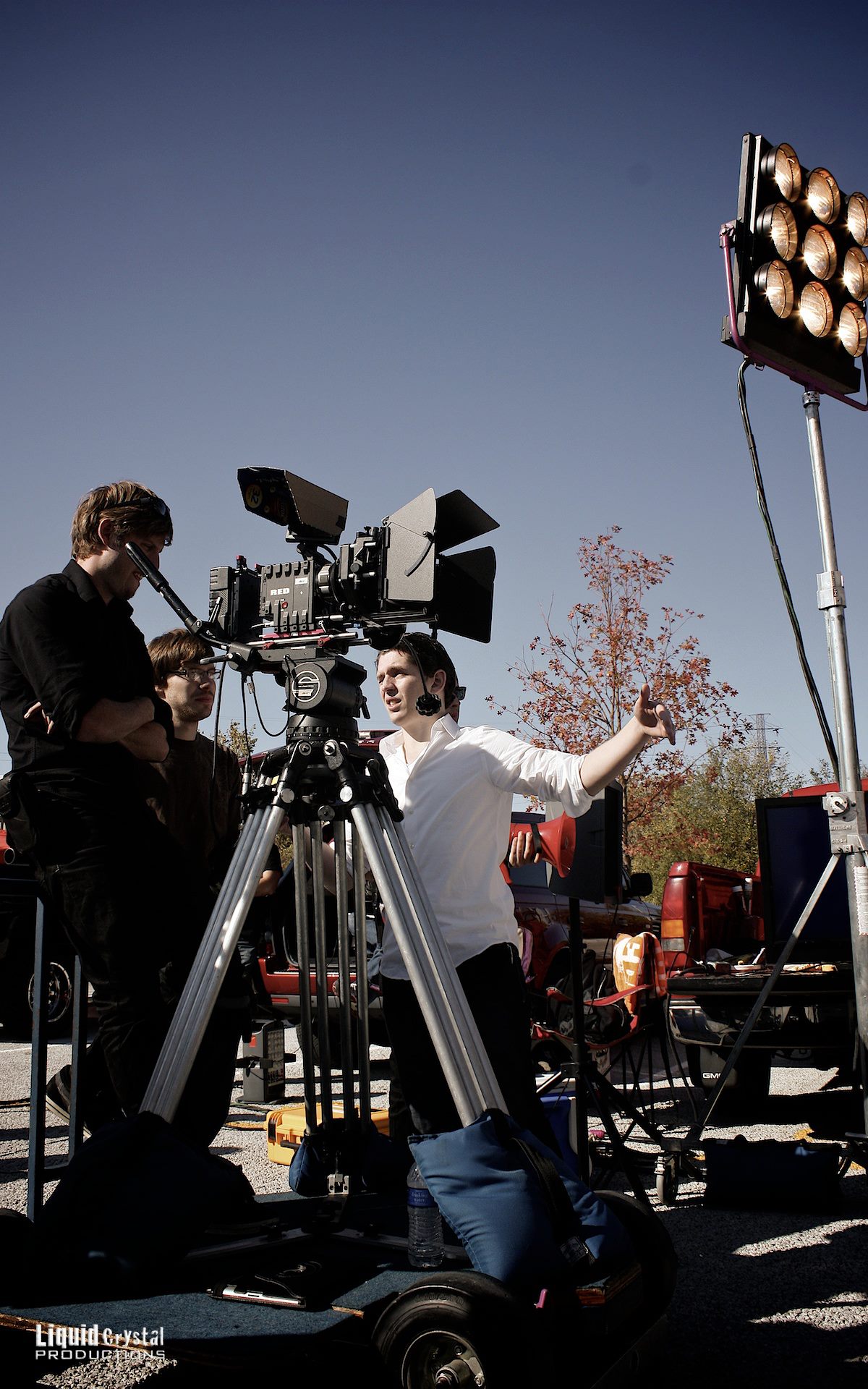 Director Brian Harstine and Cinematographer Matt Satterfield