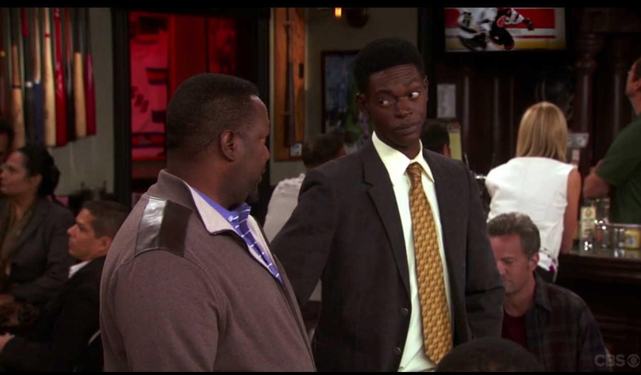 Still of Wendell Pierce and Andy Spencer in The Odd Couple CBS