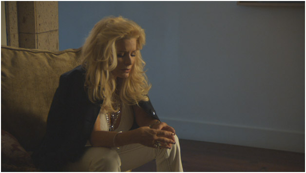 Still of Christine Whitney(Michelle Wieser) from scene in movie, 