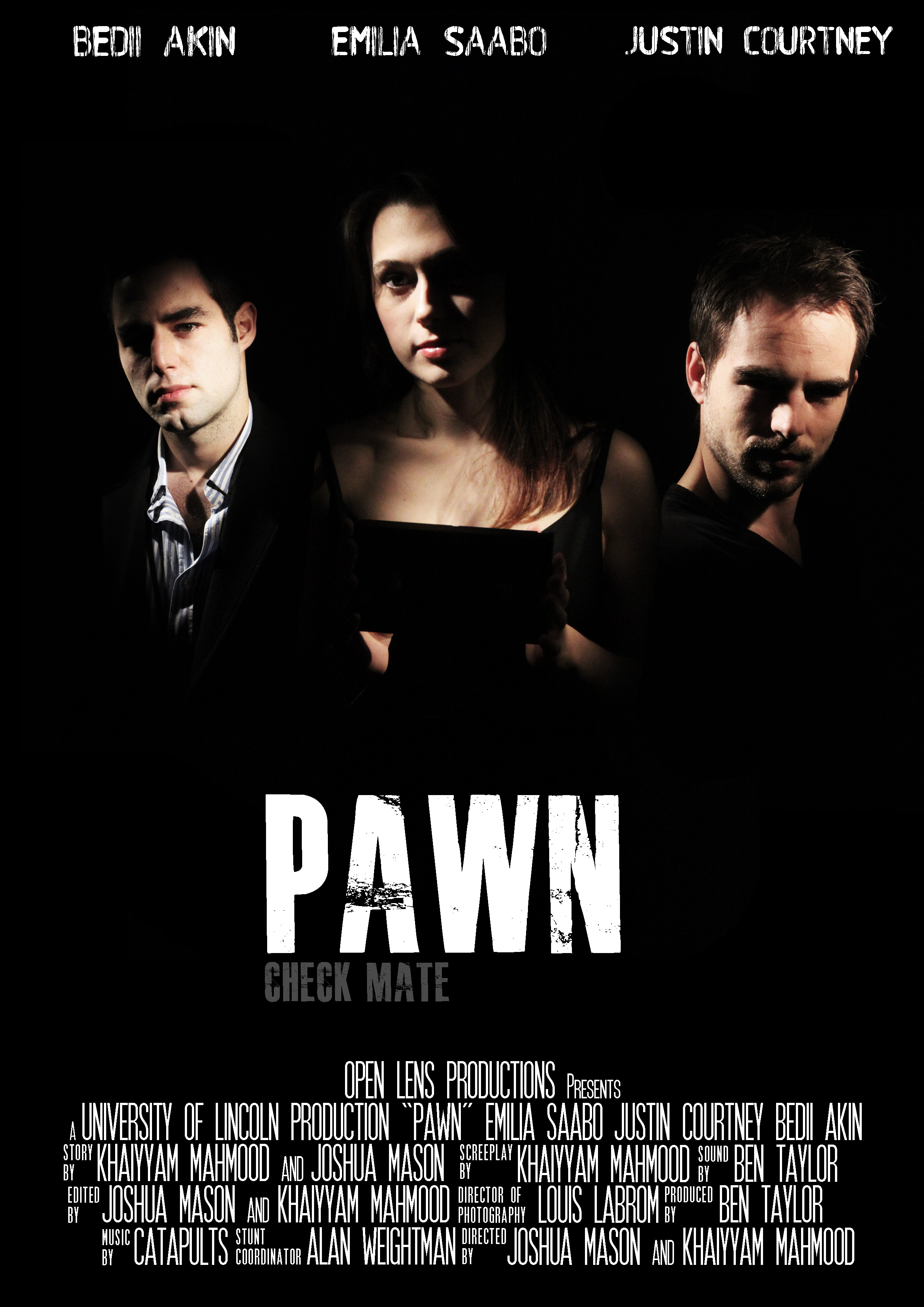 Draft Edit Poster of the short film 