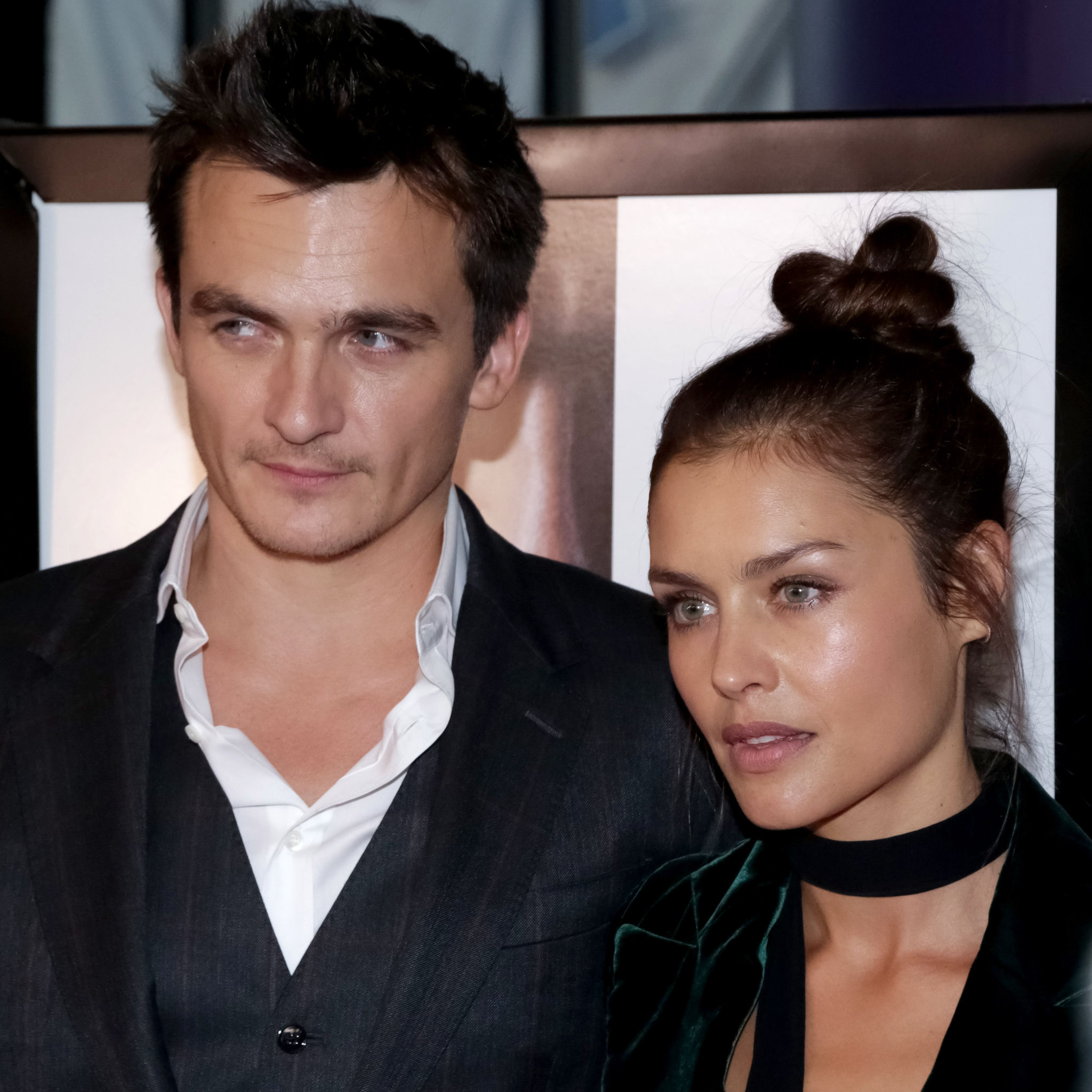 Rupert Friend and Hannah Ware at event of Hitmanas. Agentas 47 (2015)