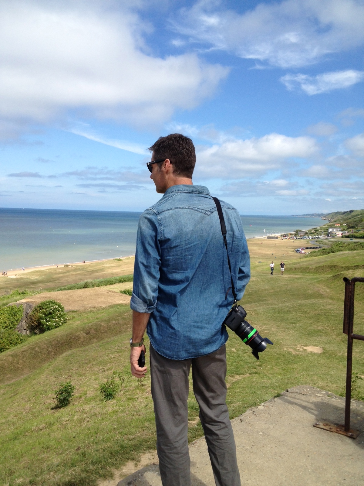 Location scouting in Normandy