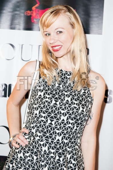 WESTWOOD, CA - SEPTEMBER 12: Actress Mary Czerwinski arrives at the Los Angeles special screening of 'Spreading Darkness' at the Westwood Crest Theatre on September 12, 2014 in Westwood, California.