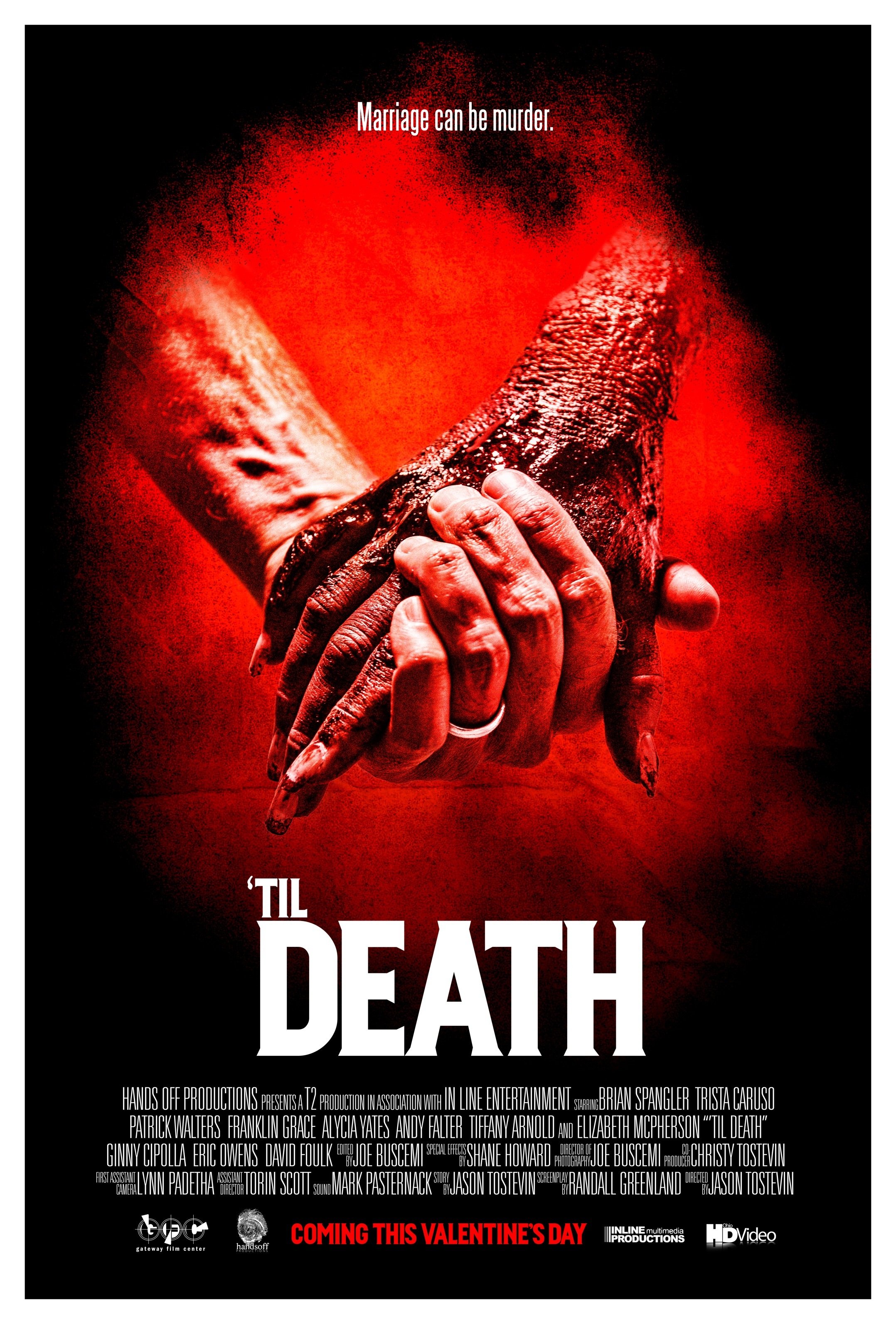 The official theatrical poster for 'TIL DEATH.