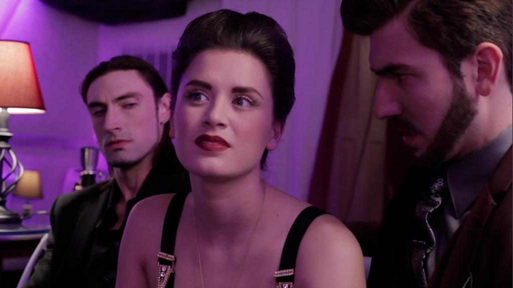 Still of Ramona Mallory with John Wells and Brandon Stacy from The Lost Girls (2014).