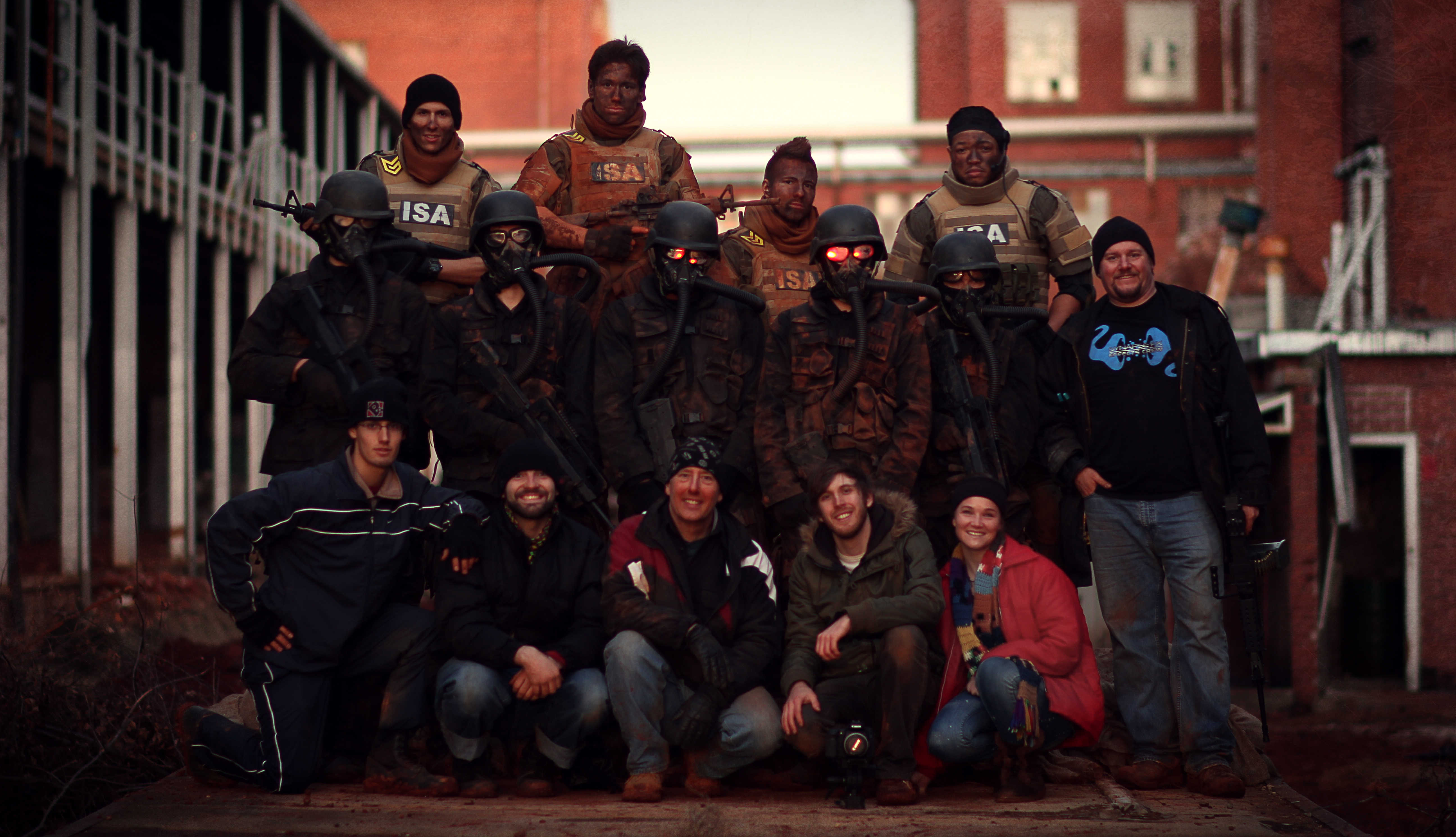 The cast and crew of Killzone Extraction.