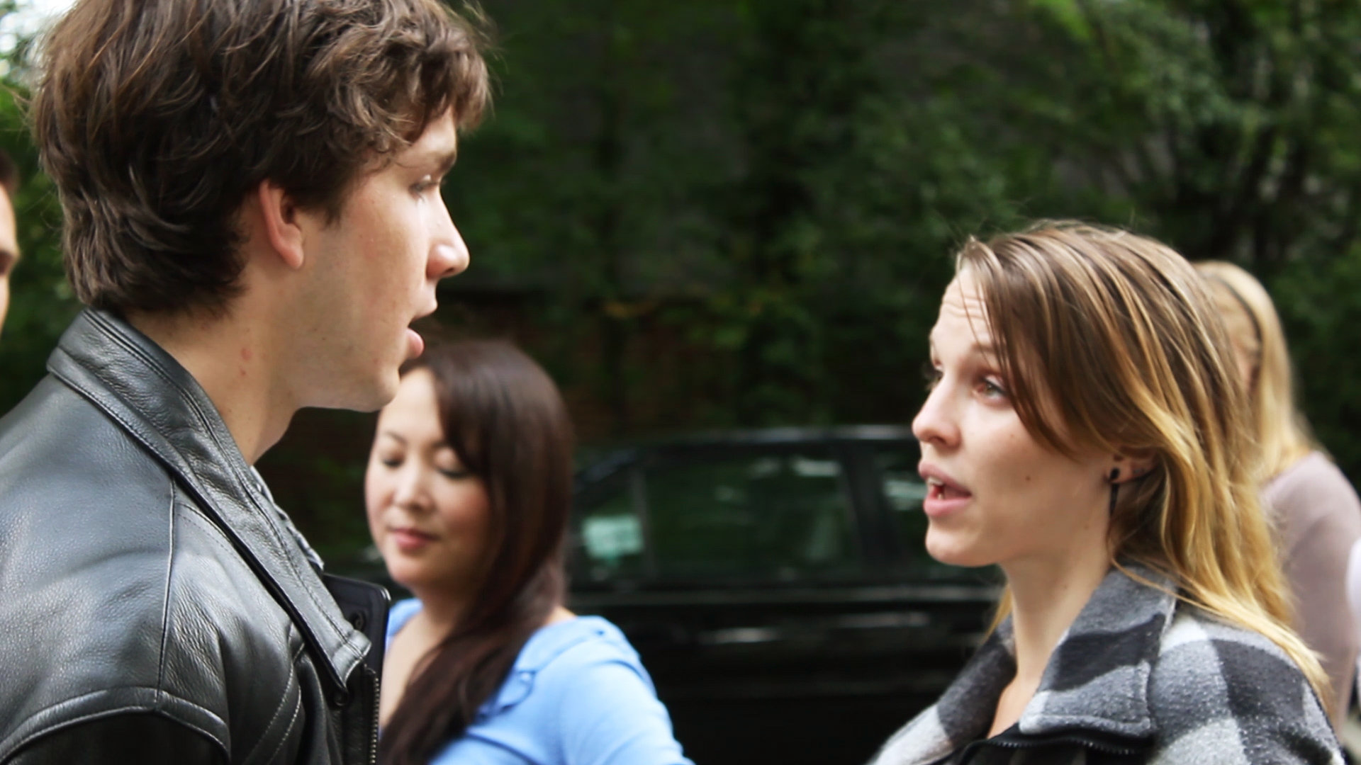 Emma Earnest, Lorrie Smith and Connor Smith in Family Bonds (2012)