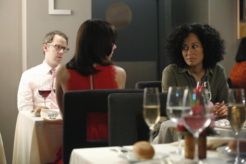 Still of Tracee Ellis Ross, Renee Dorian and Matthew Rocheleau in Black-ish (2014)