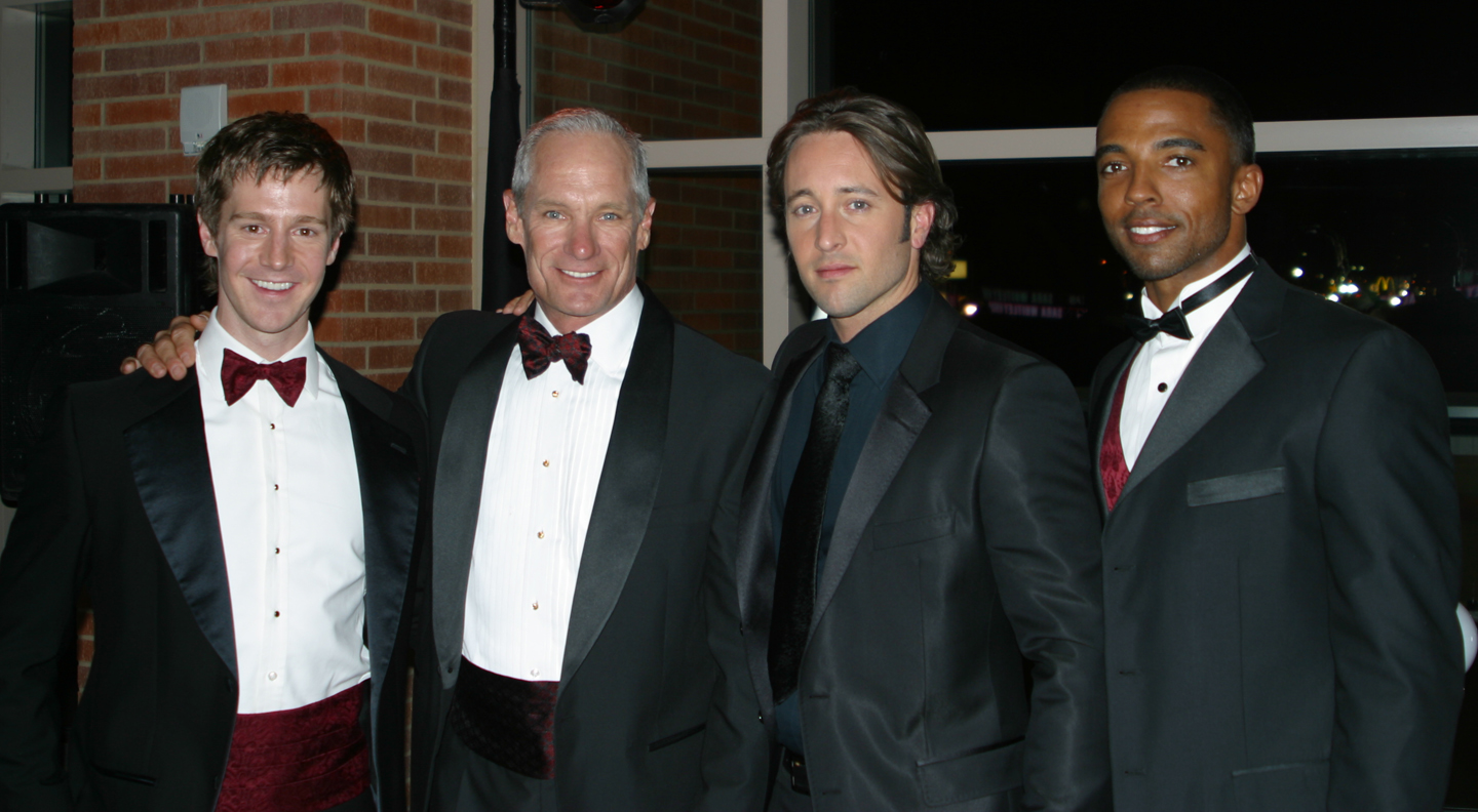 Jason Dohring, Alex O'Loughlin, Matt Riedy and Christian Keyes on Moonlight