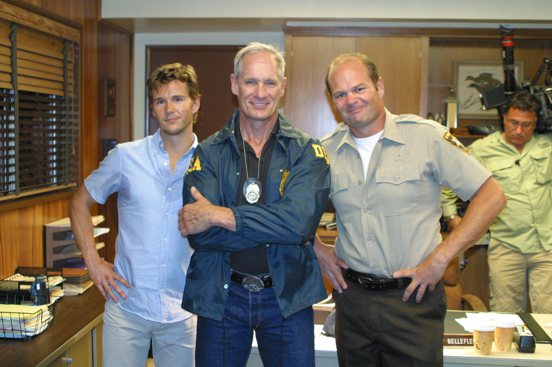 Ryan Kwanten, Matt Riedy, Chris Bauer.