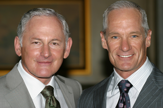 Victor Garber, Matt Riedy on Eli Stone