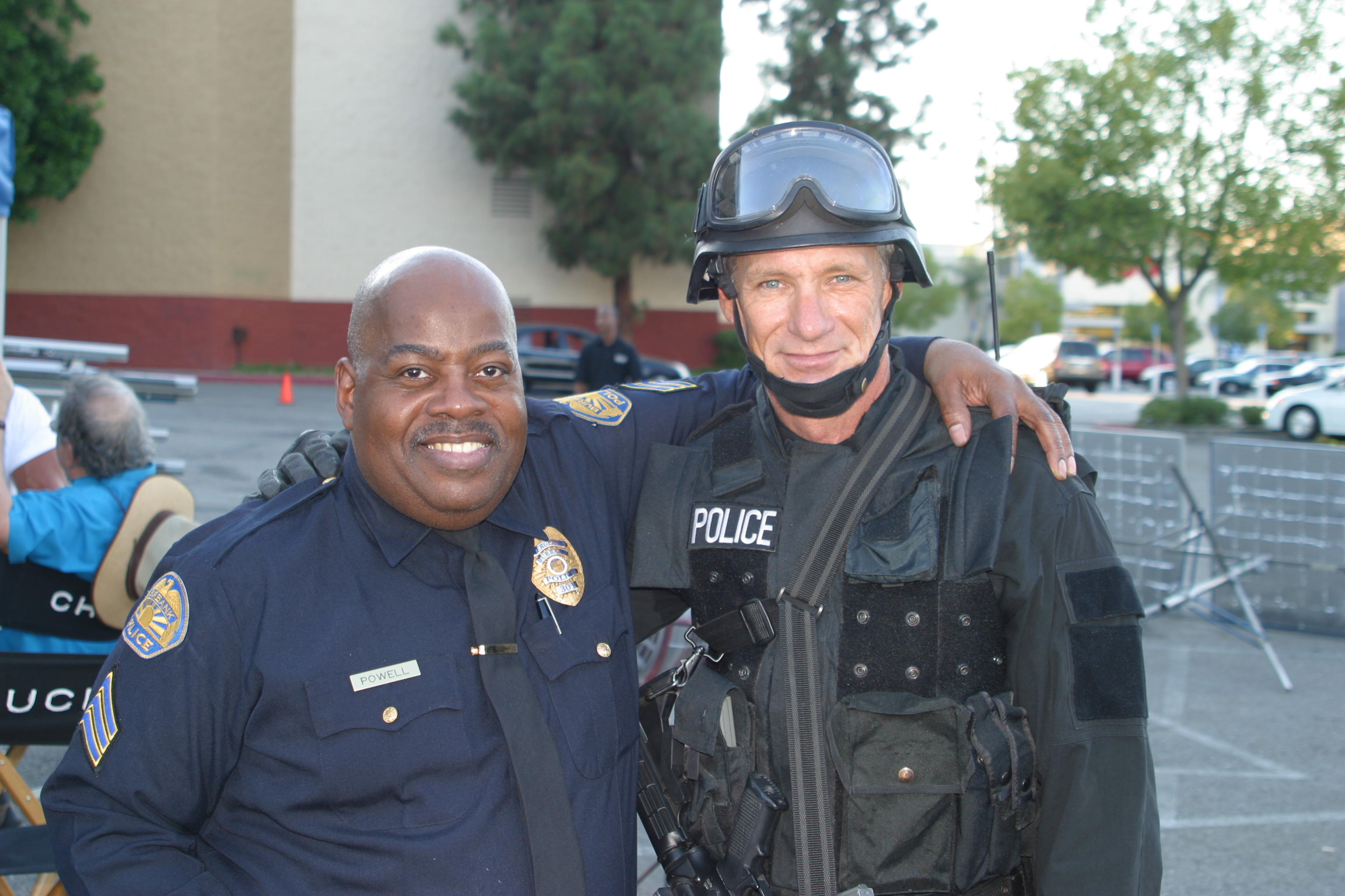 Matt Riedy and Reginald VelJohnson on Chuck