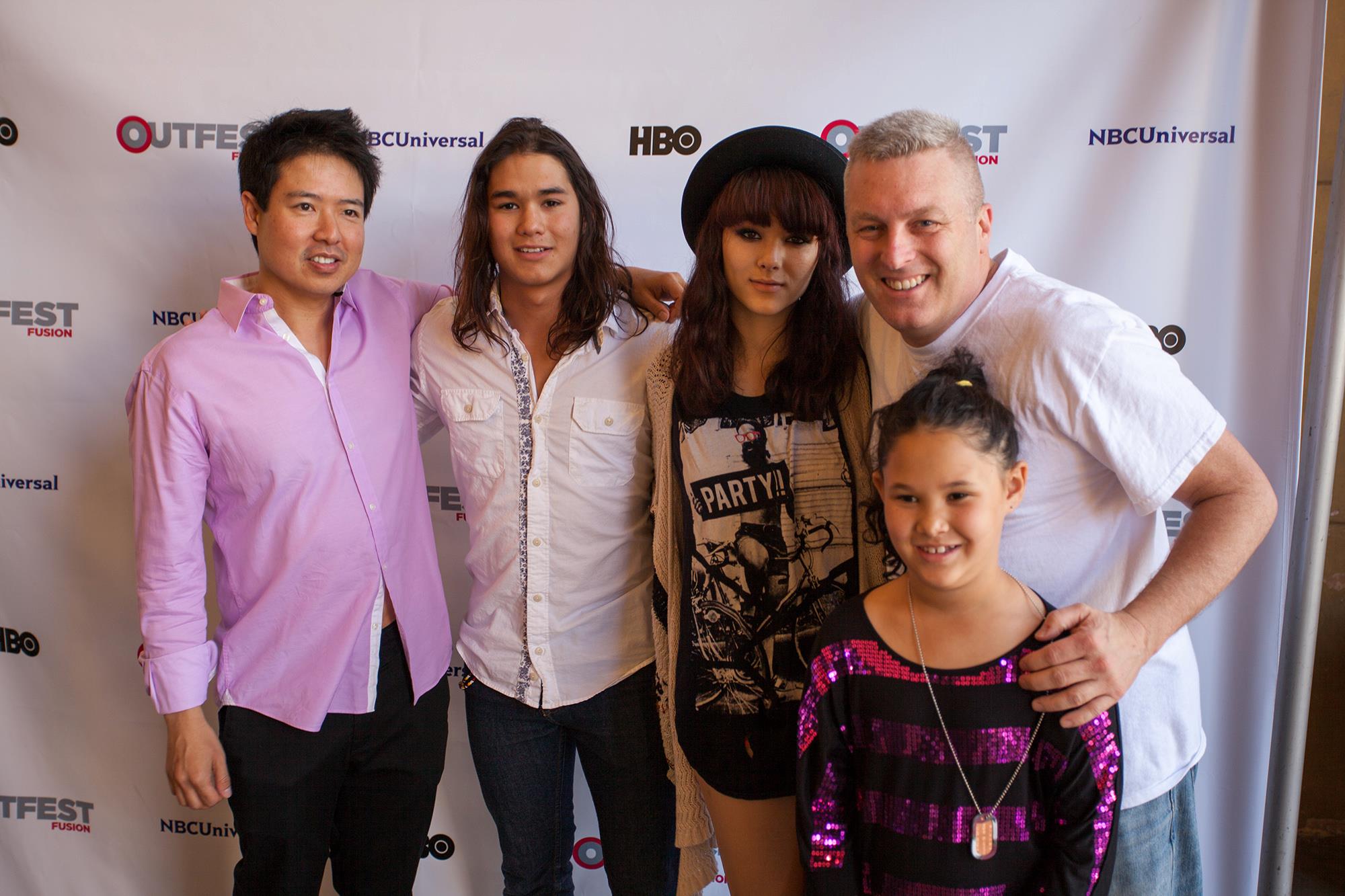 Quentin Lee, Booboo Stewart, Fivel Stewart, Scott Eriksson & Sage Stewart