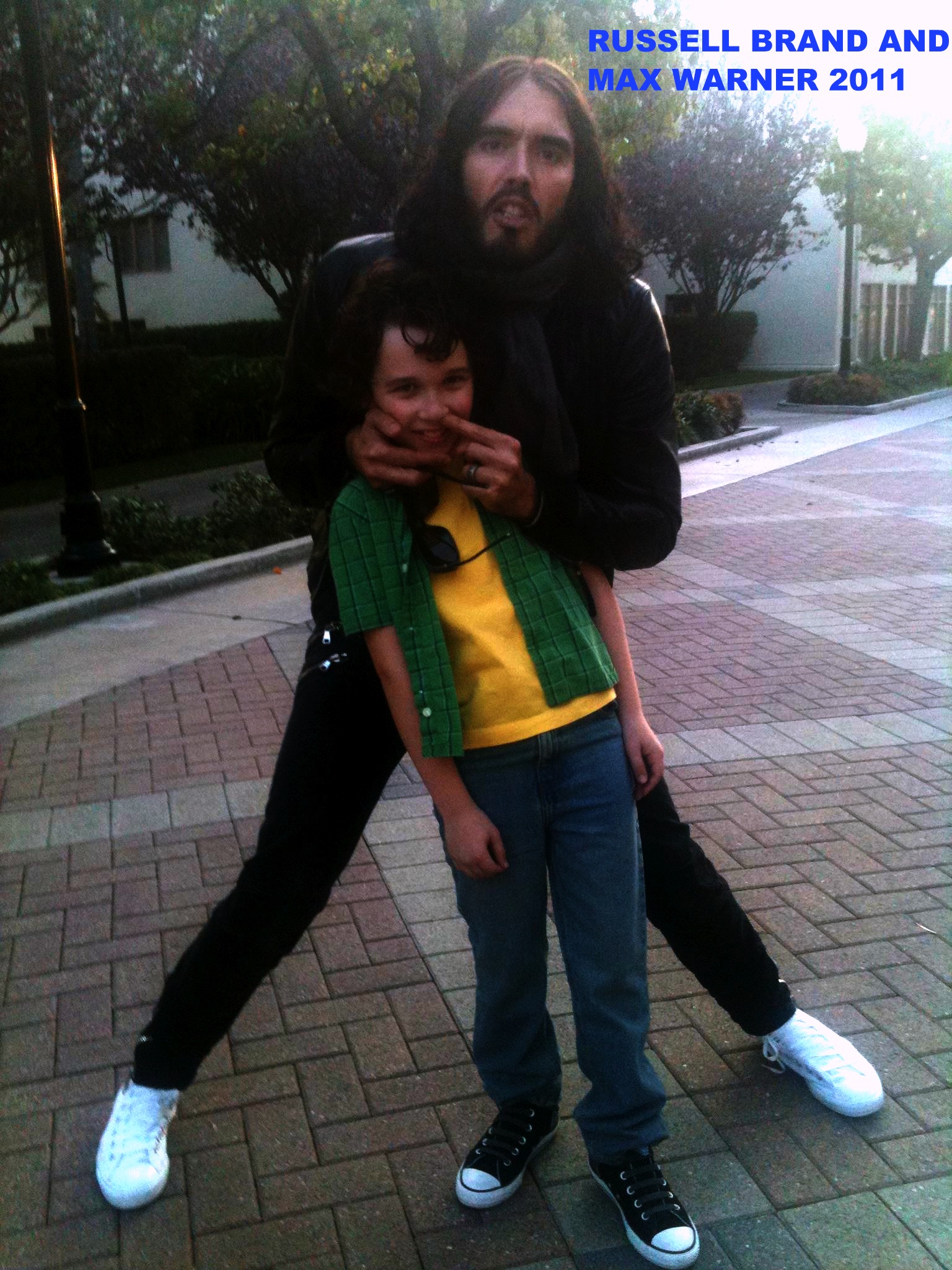 Russell Brand and Max 2011