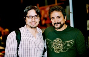Director/Filmmaker Marvin Suarez with Special Effects Artist Tom Savini