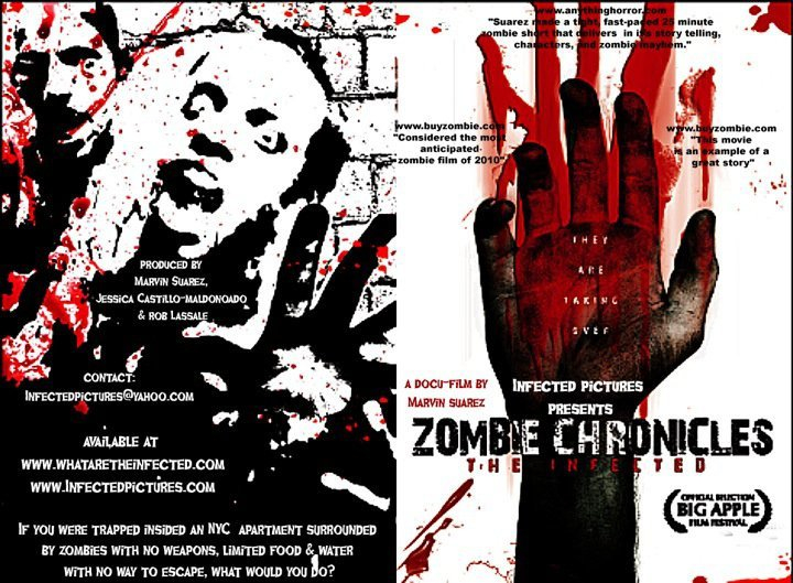 DVD Cover for Zombie Chronicles:The Infected. The Special Edition DVD is available at www.whataretheinfected.com