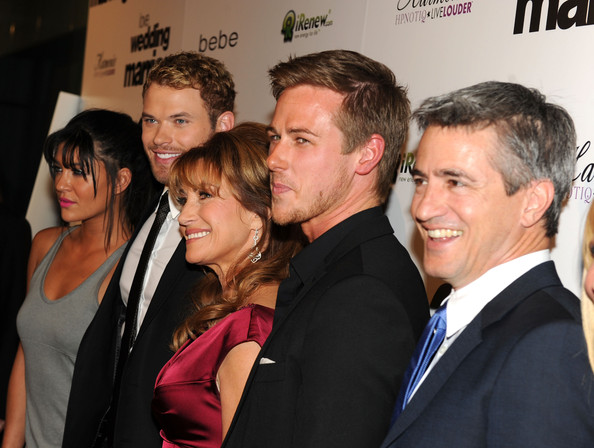 Jessica Szohr, Kellan Lutz, Jane Seymour, Richard Reid and Dermot Mulroney at Love, Wedding, Marriage Premiere. May 2011