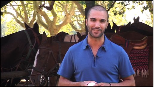 TV Reporter Tayfun King, Polo, Buenos Aires Province, Argentina