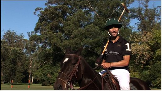 TV Reporter Tayfun King, Polo, Buenos Aires Province, Argentina