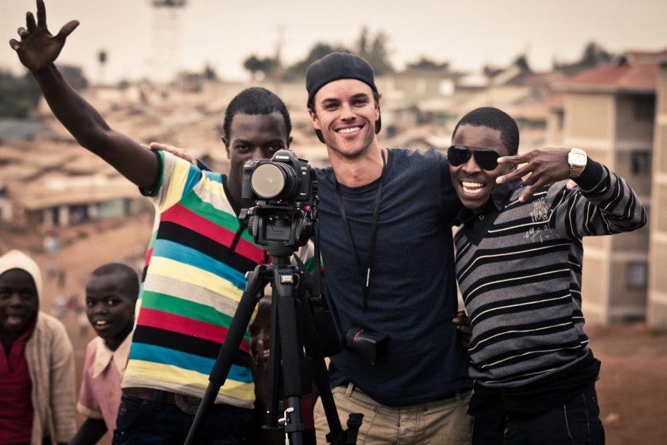 Shooting timelapse in Kibera, Kenya with my local friends.