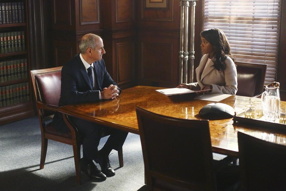 Still of Dean Buchanan and Aja Naomi King in How to Get Away with Murder (2014)